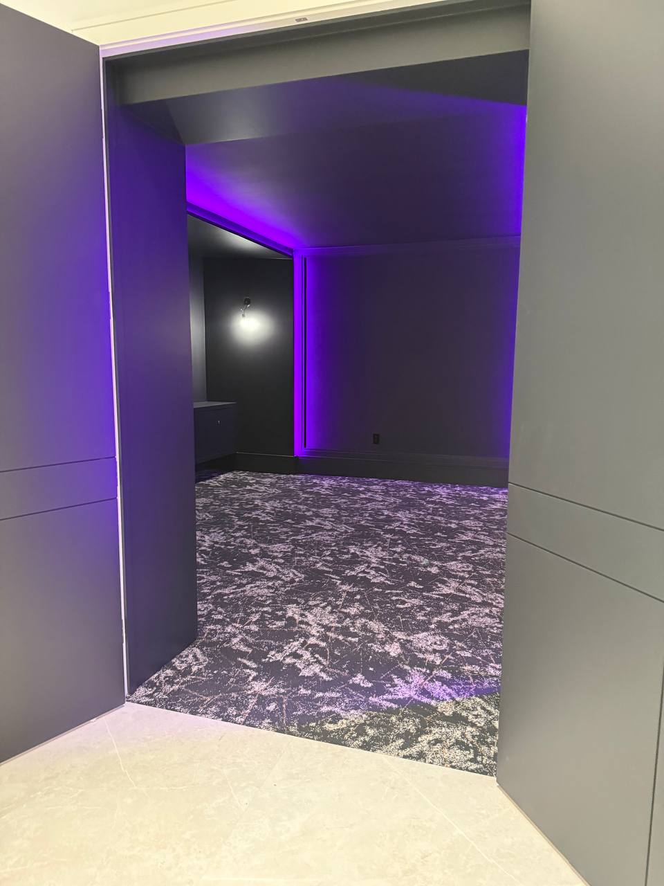 Home theatre entry